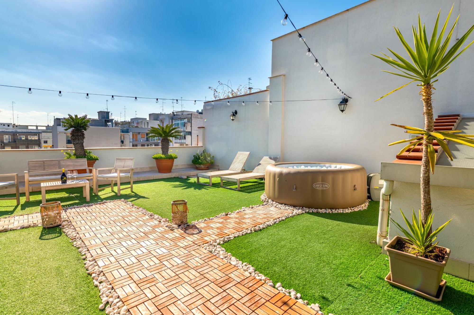 150Mq Rooftop Paradise - Spacious Private Terrace 巴里 外观 照片